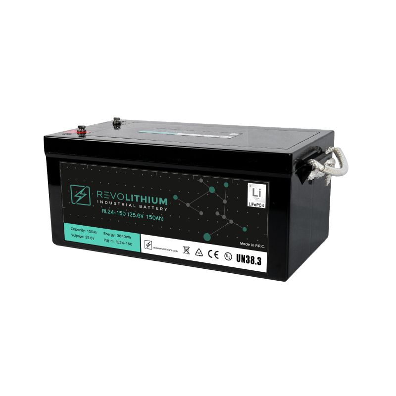 Batteria auto REVOLITHIUM RL24 150 25. 3840KWH LITIO 25.6V 150Ah